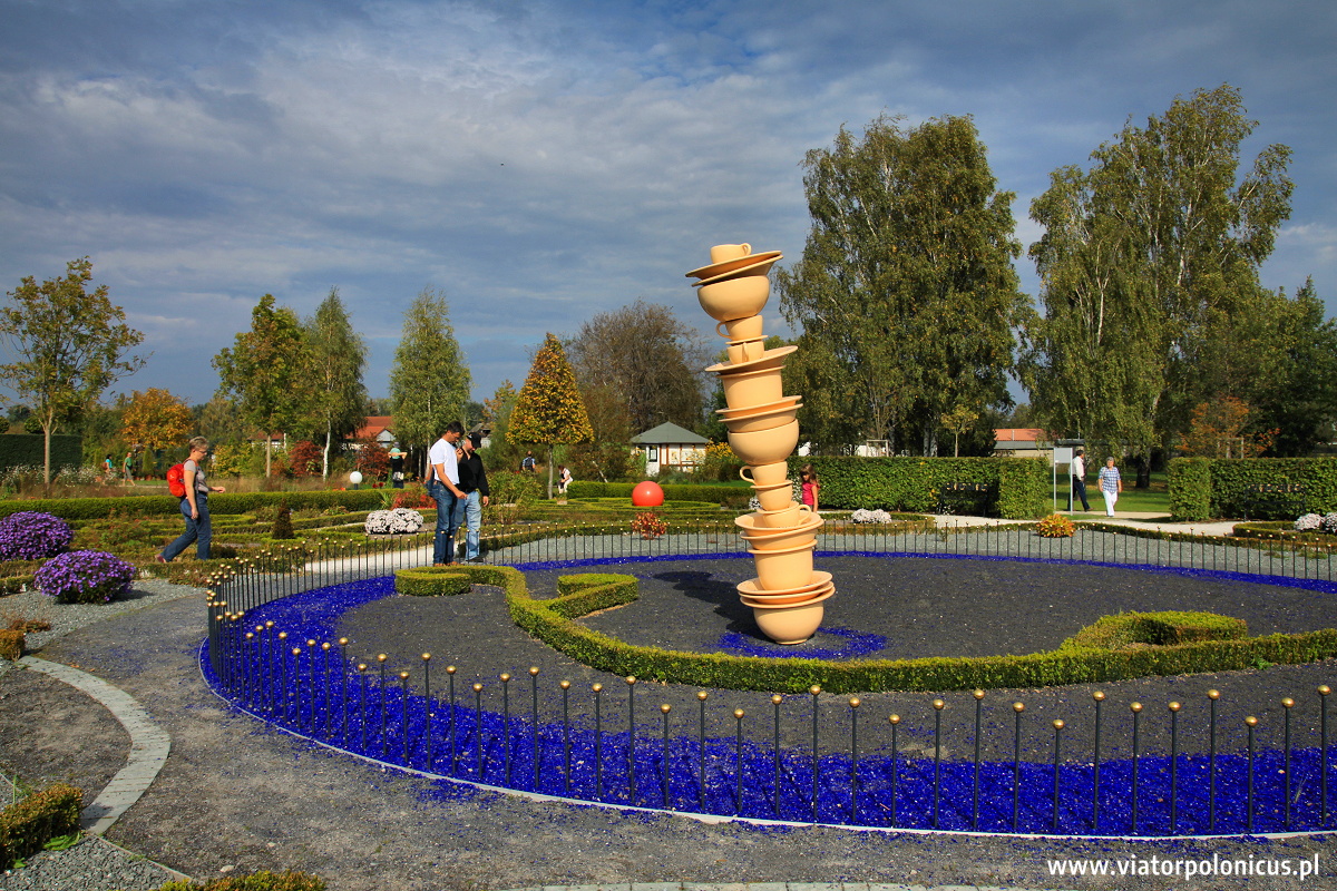 Park pałacowy w Oranienburgu Viator Polonicus