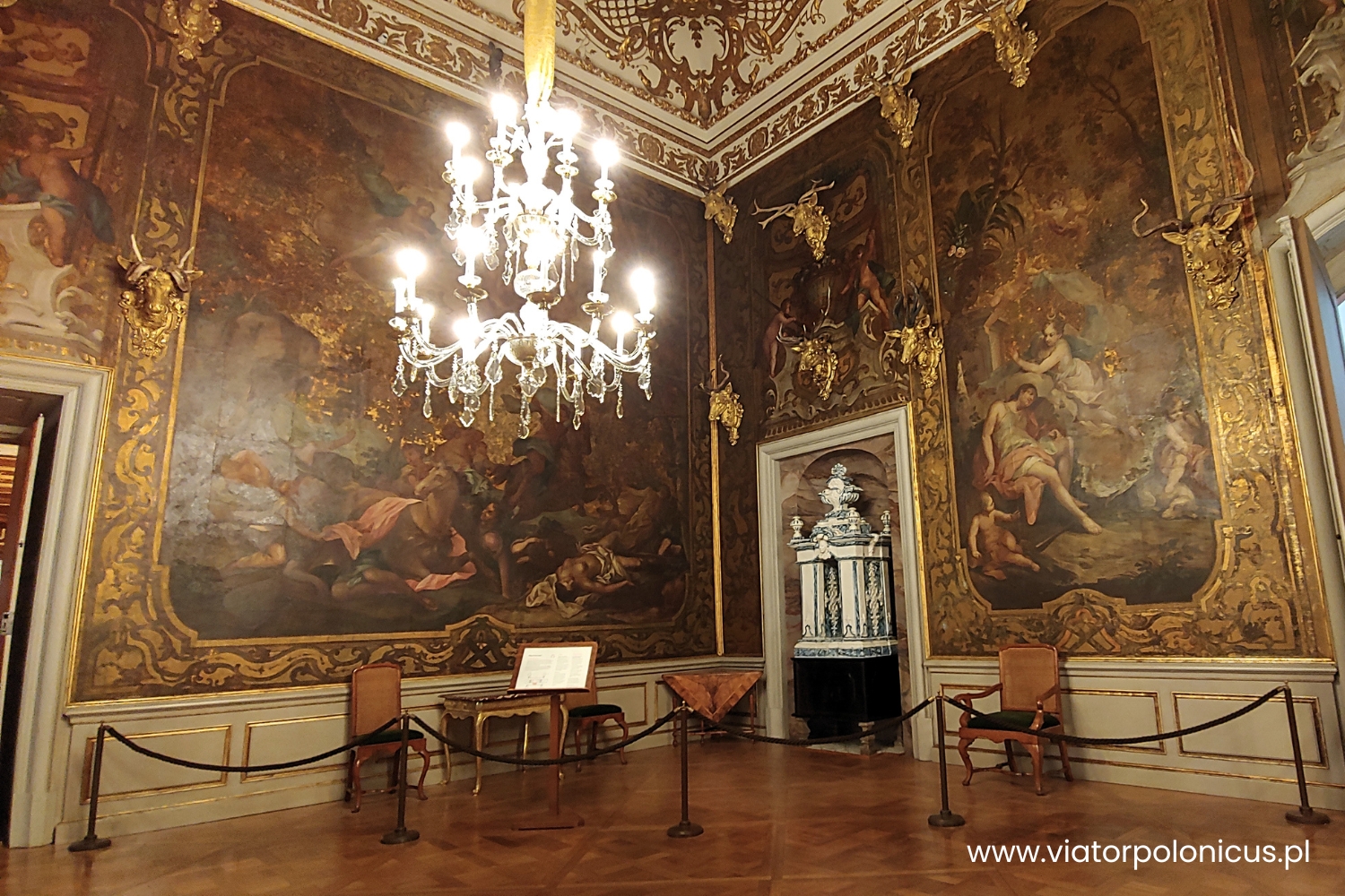 skórzana tapeta Moritzburg